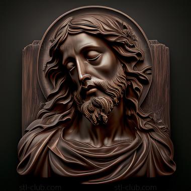 3D model st jesus (STL)